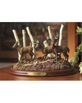 "The Birch Line" Deer Sculpture