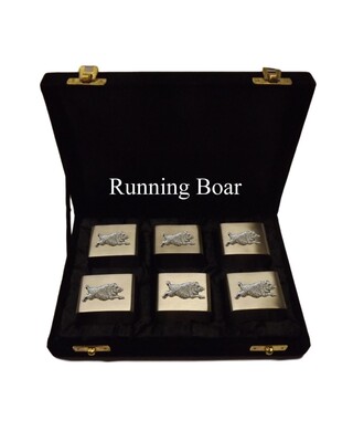 Napkin Rings with pewter embellishment