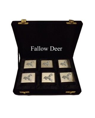 Napkin Rings with pewter embellishment