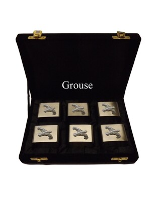 Napkin Rings with pewter embellishment