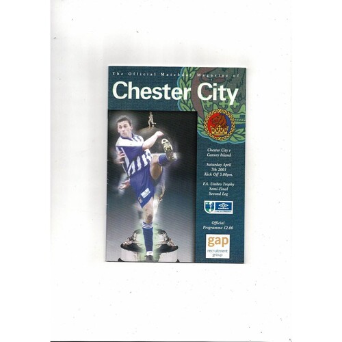 FA Trophy Semi Final Football Programmes