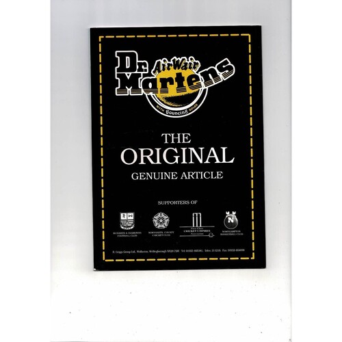 1994/95 Rushden & Diamonds v Woking Trophy Semi Final Football Programme