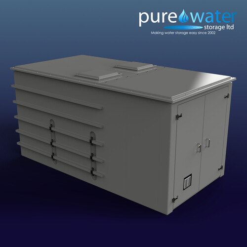 Compact combination unit 10,000 litres nominal AG air gap