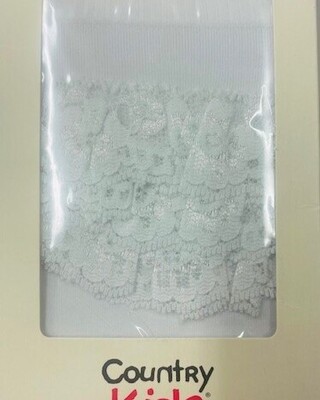 Ruffle Rhumba Tights - white