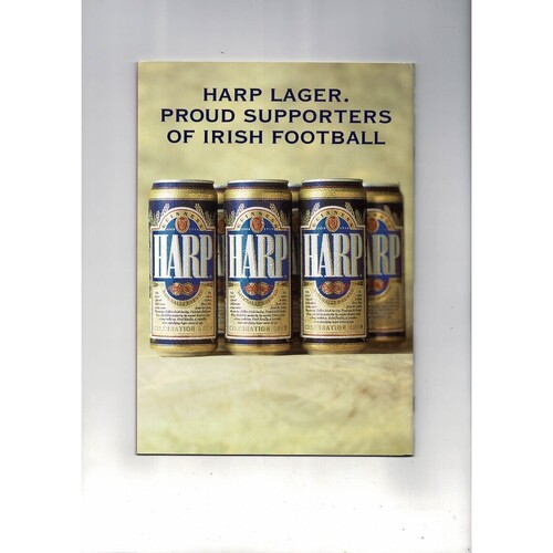 1996 St Patrick's Athletic v Shelbourne FAI Cup Final Replay Programme