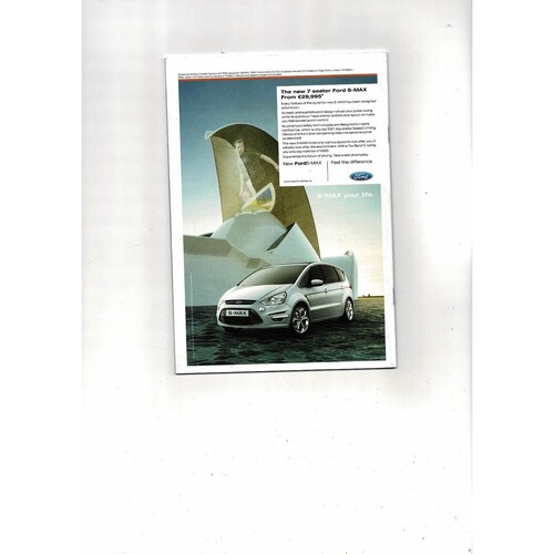 2010 Sligo Rovers v Shamrock Rovers FAI Cup Final Football Programme