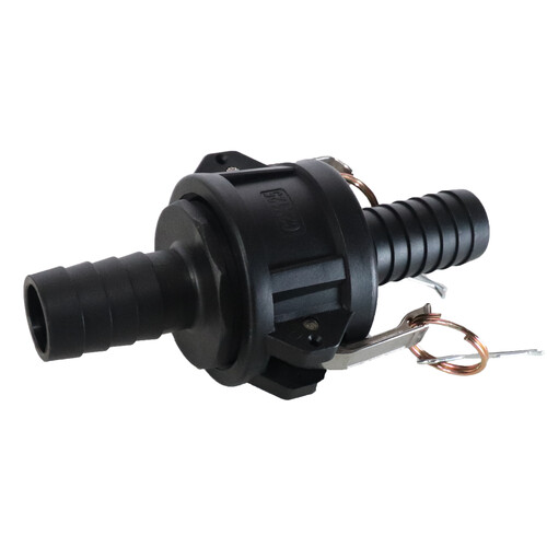Combination Camlock Adapter with Camlock Coupler Hose Tail IBC garden hose