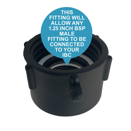 (2 inch) Female to (1.25 inch)  BSP Female