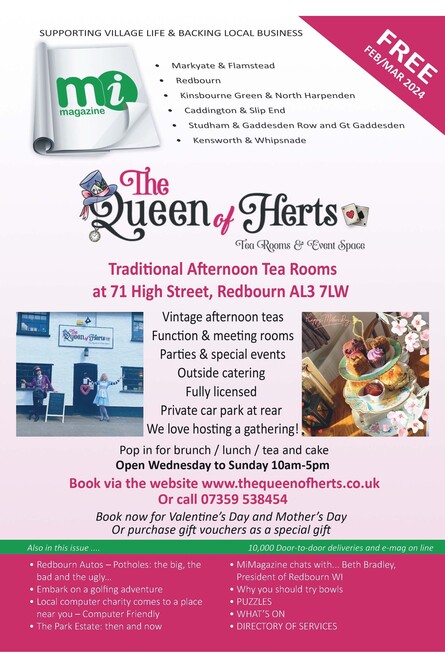 Latest Issues | MiMagazine | Trade and Services Magazine Luton | Community Quality Magazine Harpenden | Leaflets door-to-door Redbourn