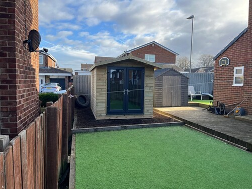 #PVC040 12x8 Apex Summer House