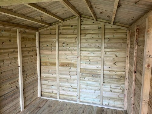 #PVC040 12x8 Apex Summer House