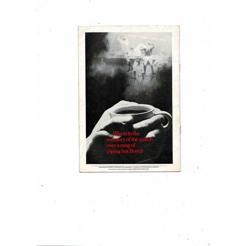 1970 Dagenham v Enfield Amateur Cup Final Football Programme