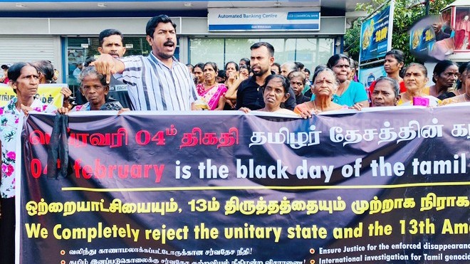 அம்பாறையில் கரி நாள் போராட்டம் முன்னெடுப்பு