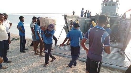 திருவிழாவுக்கு தயாராகும் கச்சதீவு