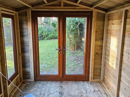 #PVC060 12x8 Apex Summer House