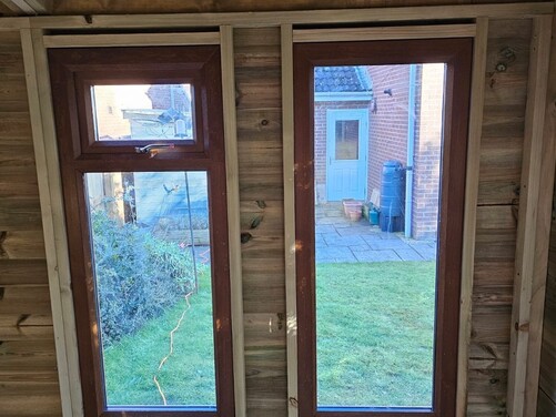 #PVC060 12x8 Apex Summer House