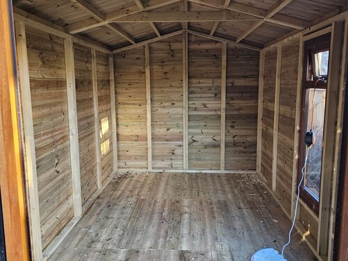 #PVC060 12x8 Apex Summer House