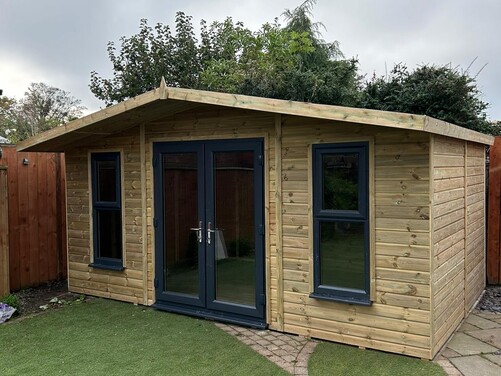 #PVC043 16x10 Apex Summer House