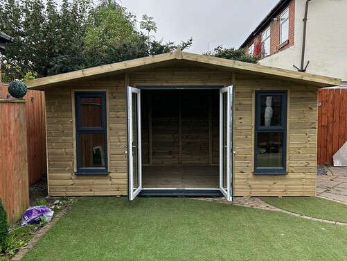 #PVC043 16x10 Apex Summer House