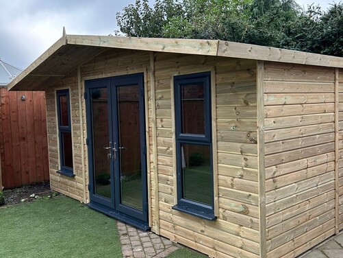 #PVC043 16x10 Apex Summer House