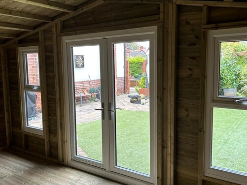 #PVC043 16x10 Apex Summer House