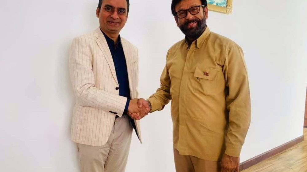 அலிசாஹிர் மௌலானாவுடன் இந்திய துணைத் தூதுவர் சந்திப்பு