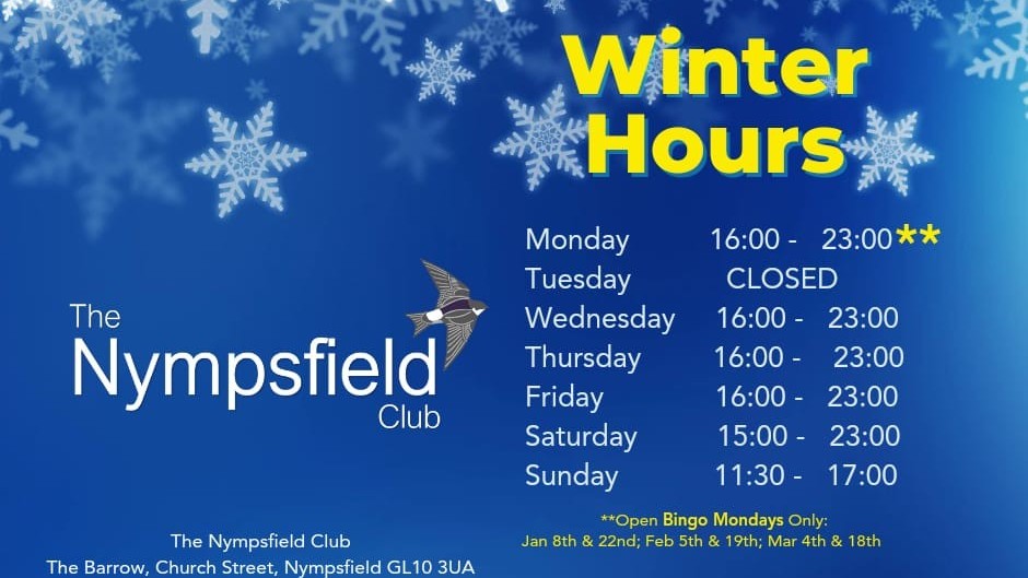 Winter Hours