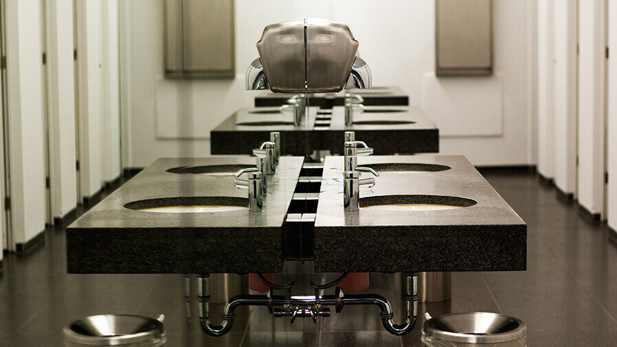 Maintaining a clean communal bathroom