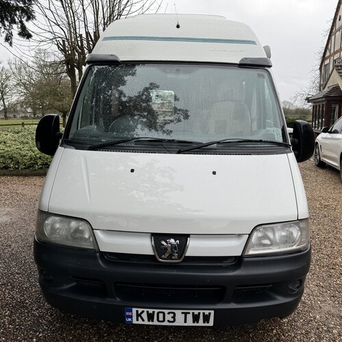 2003 Autosleeper Symbol Peugeot Boxer MWB 2.2 HDi