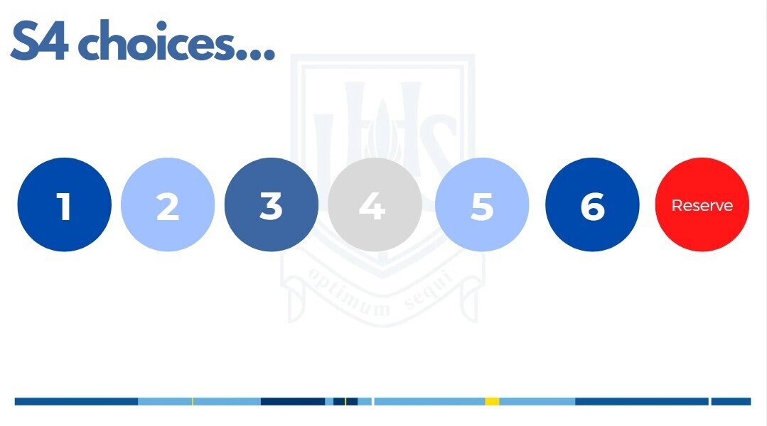 Curriculum Review Subjects - S4
