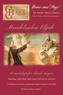 Poster Gallery | Croydon Bach Choir