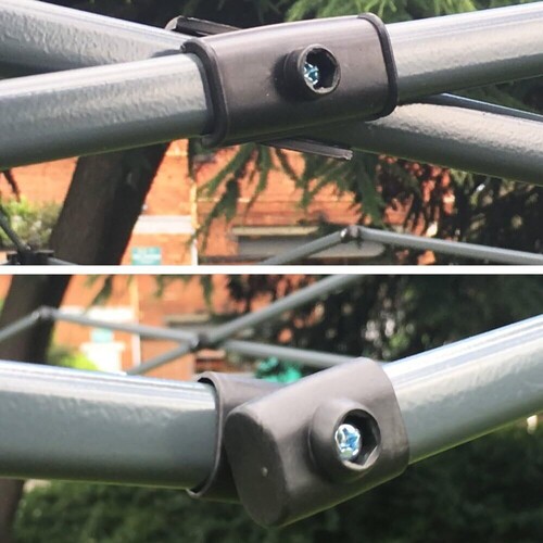 2m x 2m Gazebo Resistant Outdoor Garden Marquee Canopy (Green)