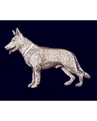 Pewter Dog Pins breeds A - H