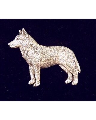 Pewter Dog Pins breeds A - H