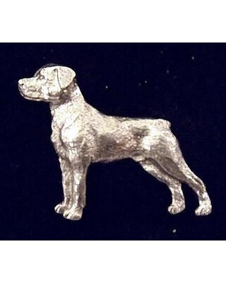 Pewter Dog Pins breeds I - Z