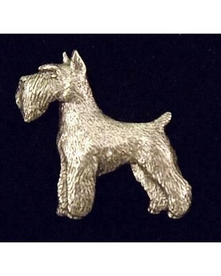 Pewter Dog Pins breeds I - Z