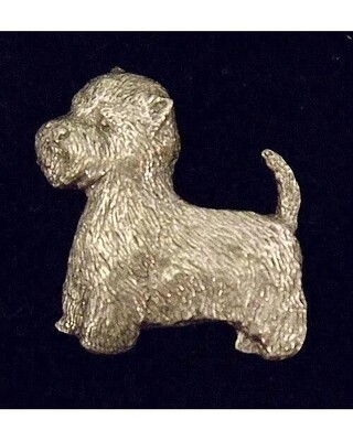 Pewter Dog Pins breeds I - Z