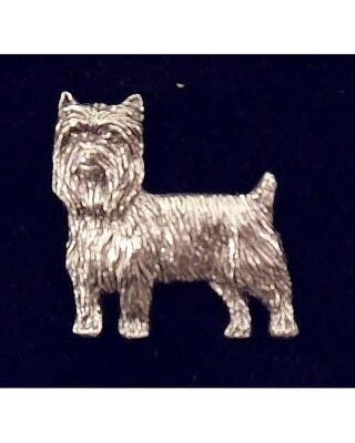 Pewter Dog Pins breeds I - Z