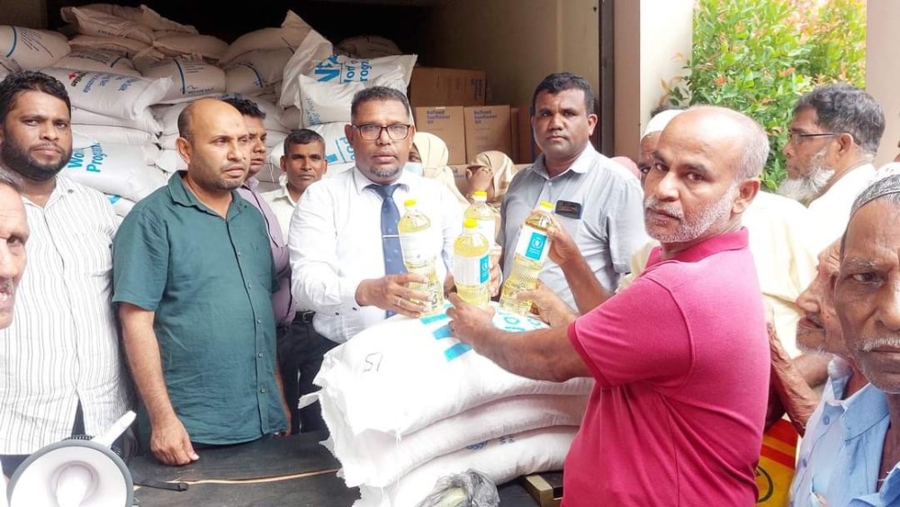 நிவாரணம் வழங்கி வைப்பு