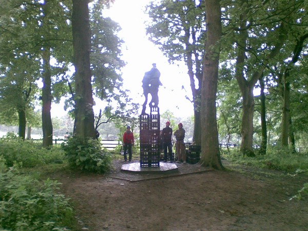 get them to come, and they will build