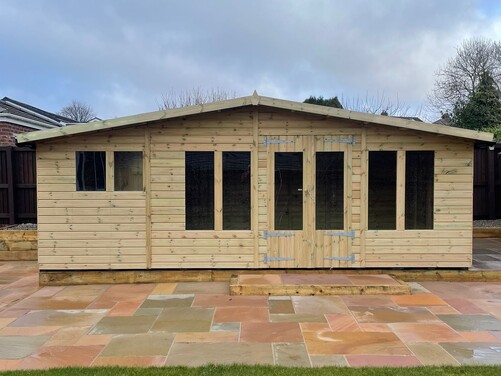 #SHA075 20x10 Apex Summer House