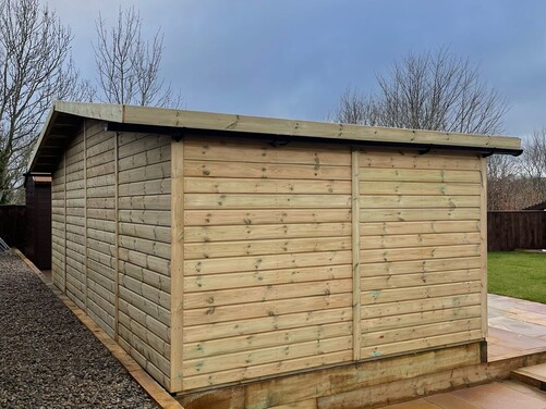 #SHA075 20x10 Apex Summer House