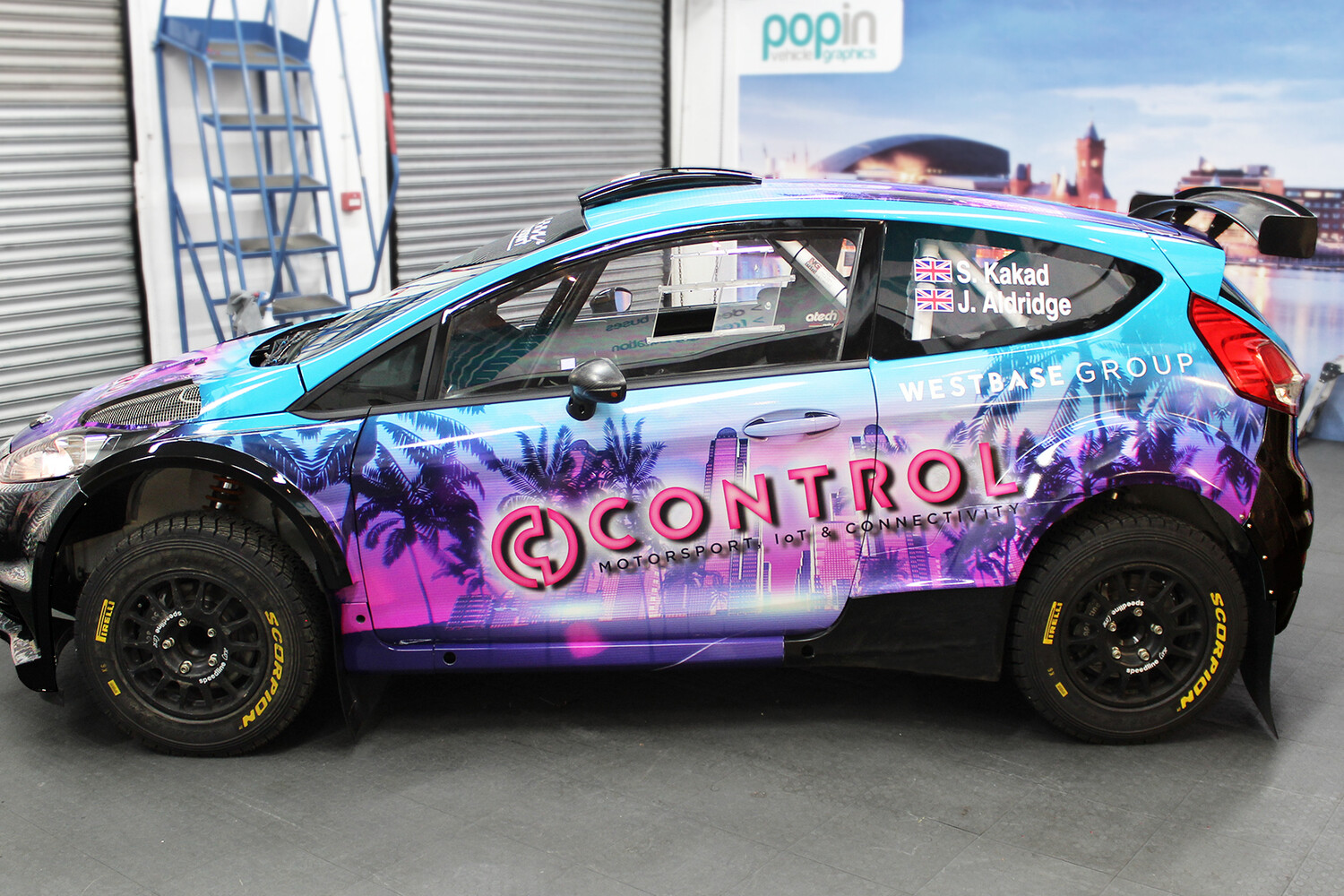 Westbase Group - Ford Fiesta R5 Rally Car