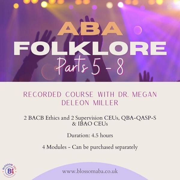 The ABA Folklore Series- Online Course (4 CEUs)