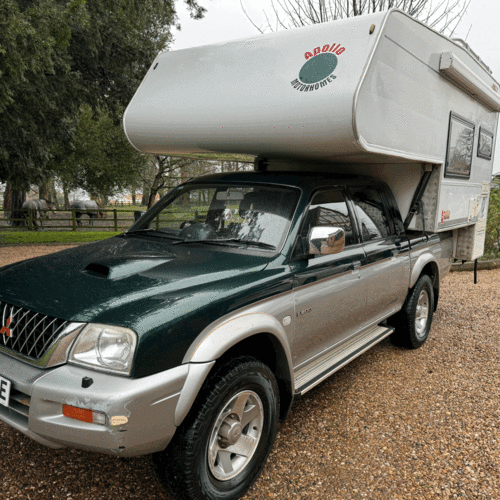 Apollo Demountable 4 Berth Motorhome Mitsubishi L200 4x4 - PART EX TO CLEAR