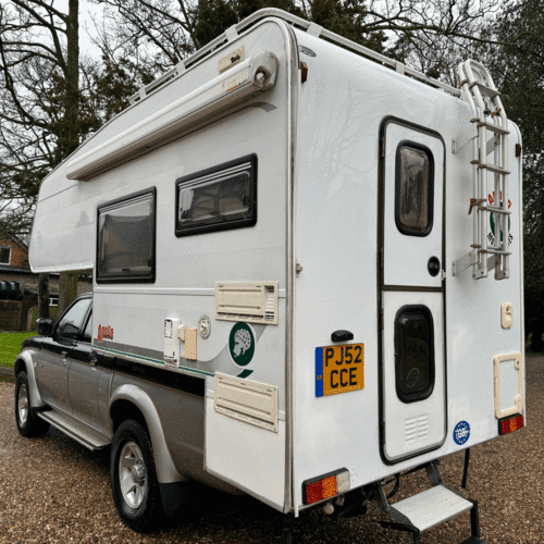 Apollo Demountable 4 Berth Motorhome Mitsubishi L200 4x4 - PART EX TO CLEAR