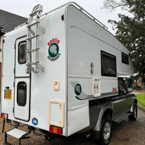 Apollo Demountable 4 Berth Motorhome Mitsubishi L200 4x4 - PART EX TO CLEAR