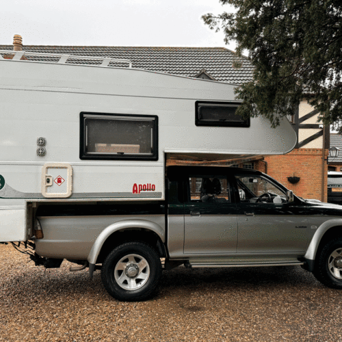 Apollo Demountable 4 Berth Motorhome Mitsubishi L200 4x4 - PART EX TO CLEAR