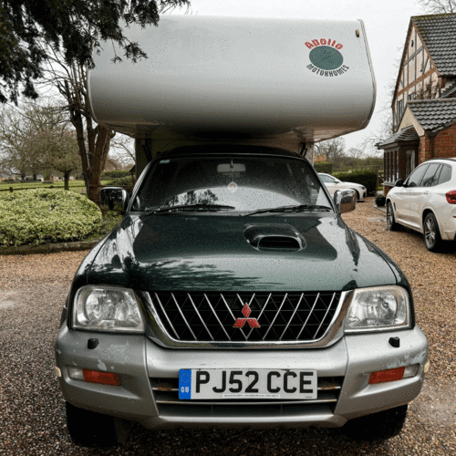 Apollo Demountable 4 Berth Motorhome Mitsubishi L200 4x4 - PART EX TO CLEAR