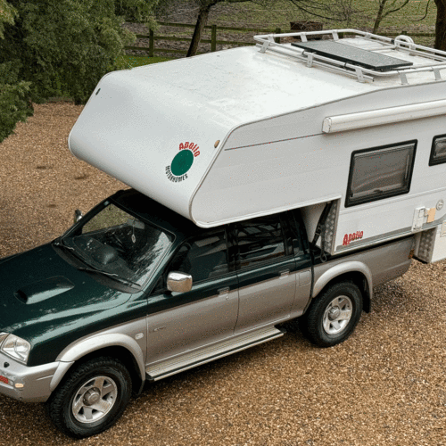 Apollo Demountable 4 Berth Motorhome Mitsubishi L200 4x4 - PART EX TO CLEAR